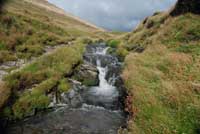 Stream at Backways Cove in North Cornwall