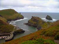 Coast path at Boscastle