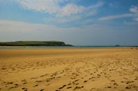 Daymer Bay near Polzeath in North Cornwall
