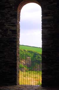 View from engine house
