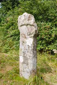 Wayside cross at Fenterleigh, near Tintagel