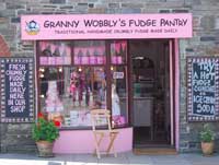 Granny Wobbly's Fudge Pantry in Tintagel
