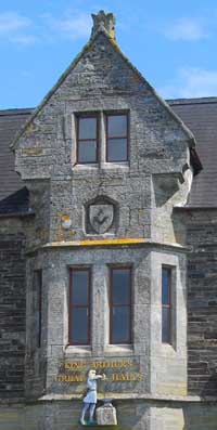 King Arthur's Great Halls in Tintagel