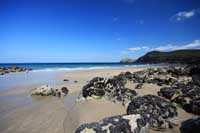 Lundy Bay at low tide