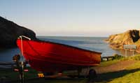 Port Gaverne in North Cornwall