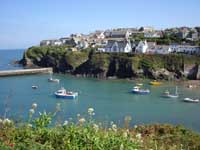 Port Isaac harbour in North Cornwall