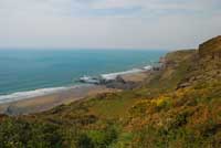 The Strangles beach near Boscastle