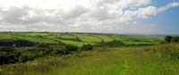 View over Trebarwith Valley