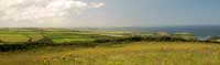 View over Trebarwith Valley from Trewarmett Downs