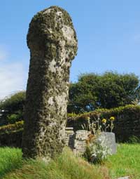 Wayside Cross in Trevalga churchyard
