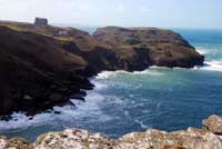 View from Willapark headland in Tintagel
